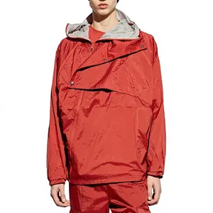 Veste réversible coupe-vent à capuche personnalisable avec logo 2026, style décontracté, imperméable, couleurs patchwork, toile, fermeture éclair, hiver - Product Image 4