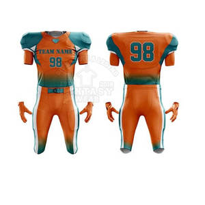 Uniforme de Fútbol Americano Personalizado de Alta Calidad, 100% Poliéster, Uniforme de Fútbol Americano para Equipos - Product Image 4