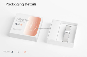 QC NS2 Montre-bracelet multifonction avec moniteur de fréquence cardiaque Montre de fitness Montre intelligente sans écran Bracelet intelligent pour hommes et femmes - Product Image 5