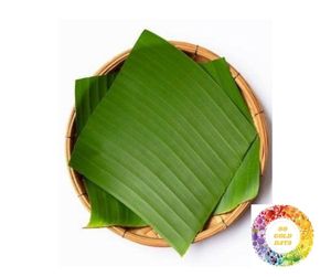 จำหน่ายใบตองแช่แข็ง ราคาประหยัด สำหรับห่ออาหาร คุณภาพส่งออก สีเขียวธรรมชาติ สดใหม่ - Product Image 1