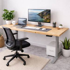 Plan de travail en bois massif sur mesure avec jointure à languettes, bloc de boucher pour cuisine, bureau, table, mobilier, surface lisse, haute qualité - Product Image 4