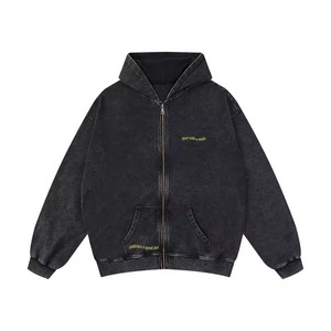 Sudadera con Capucha de Algodón Grueso de 250g, Estilo Retro Urbano, con Estampado de Dibujos Animados, Diseño Ecológico y Forrado; Impresión Digital Personalizable - Product Image 4