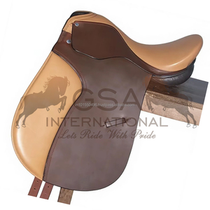 Silla de montar inglesa de cuero genuino de alta calidad para equitación y entrenamiento, silla de doma, silla de montar western, silla de montar sintética - Product Image 6