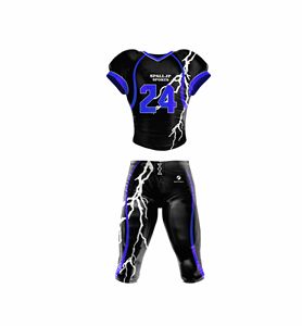 Uniformes de Fútbol Americano Personalizados al por Mayor, Pantalones Cortos y Pantalones Largos Transpirables, Ropa Deportiva Personalizada para Equipos - Product Image 4