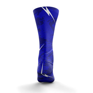 OEM <b>Custom</b> Sublimation Sports <b>Socks</b> High <b>Grip</b> Non Slip Soccer Football <b>Socks</b> Breathable Quick Dry Polyester Teamwear - Product Image 6