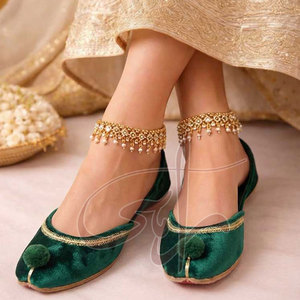 Eco-Friendly Anti-Slippery High Quality Factory Made Women <b>Khussa</b> Customized Your Own Design Wholesale Fashion Trend Printed - Product Image 4