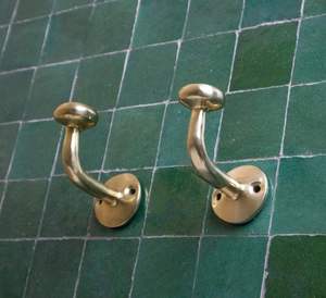 Premium Quality Brass <b>Key</b> Hooks <b>Wall</b> Mounted <b>Key</b> <b>Holder</b> Hooks for Entryway Home Office Hotel and Commercial Organization Use - Product Image 1