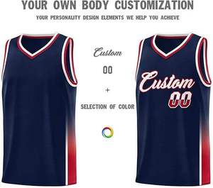 Full Sublimation Basketball Jerseys Polyester Sports Wear Teams Apparel Custom Logo OEM Service <b>Clothing</b> - Product Image 3
