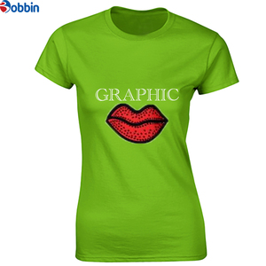 T-shirt personnalisé pour femme, t-shirt uni pour femme, impression personnalisée, 100% coton, t-shirts vierges, t-shirts graphiques pour femme - Product Image 3