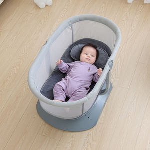 Silla mecedora eléctrica clásica para bebés, nueva edición, con control remoto, para uso en dormitorio, mecedora automática para recién nacidos. - Product Image 3