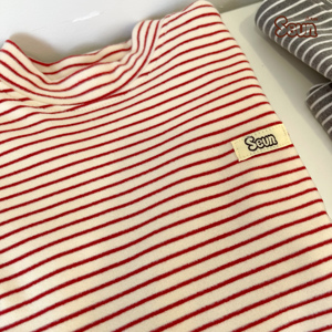 ชุดเซ็ตเสื้อแขนยาวลายทางสำหรับเด็ก SeunKids ผลิตจากผ้าฝ้ายผสมโพลีเอสเตอร์เนื้อนุ่ม สำหรับเด็กชายและเด็กหญิง ผลิตในเวียดนาม - Product Image 6