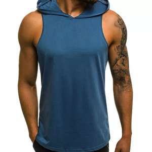 Débardeurs pour hommes écologiques, à séchage rapide, respirants, couleur néon, gilets haute visibilité, vente en gros, vêtements de sport de sécurité, chemises sans manches - Product Image 4