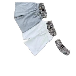 Shorts de jogging en coton épais personnalisables pour hommes, taille mi-haute, respirants, pour la course et l'entraînement estival - Product Image 5