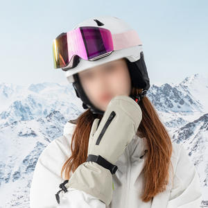 Guantes de esquí para hombre al por mayor con cierre de muñeca, forro térmico extra seguro, para snowboard, patinaje al aire libre y esquí en invierno - Product Image 5