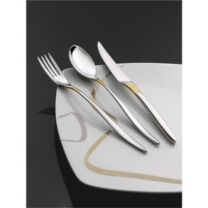 Luxury 18/10 Stainless Steel Cutlery <b>Set</b> Silverware 24pcs 30pcs Mirror Polished <b>Flatware</b> <b>Set</b> Eco-Friendly Kitchen Dinnerware - Product Image 6