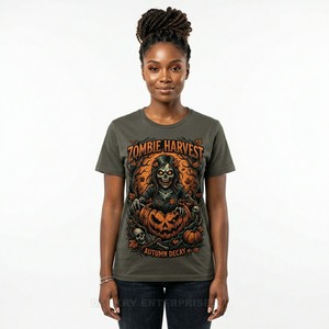 Fabricante de Camisetas de Algodón Personalizadas para Mujer, Camiseta con Gráfico de Calavera Floral, Estampado de Rosas Vintage, Proveedor de Ropa Urbana al por Mayor - Product Image 2