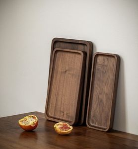 Bandeja rectangular decorativa de madera de mango, construcción duradera, acabado elegante, perfecta para uso en el hogar, cocina y comedor. - Product Image 2