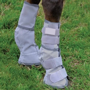 Protège-jambes pour chevaux en PVC de haute qualité, personnalisables, 4 pièces/ensemble, légers, pour le sport et les activités de plein air, anti-moustiques - Product Image 6