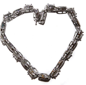 Bracelets en argent sterling 925 massif de haute qualité avec zircon cubique, style vintage, pour cadeaux de fête et de mariage - Vente en gros - Product Image 4