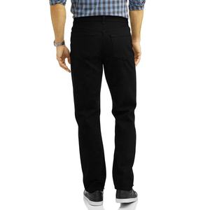 Top Tendance Personnalisé Denim Jeans Pantalon pour Hommes et Femmes Strong Stretch High Street Style Bleu Gris Coupe Droite - Product Image 3