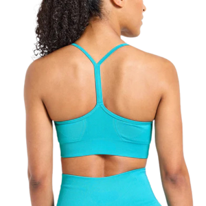 Ladies Athletic Sports Bra Lightweight Breathable Fitness Yoga Top with Adjustable Feel Stretch Fabric for Running Gym - Product Image 4