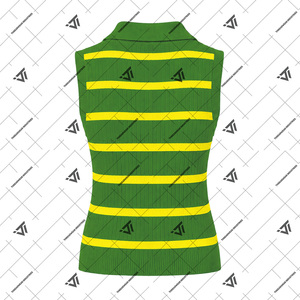 Wholesale Greek <b>Chi</b> Eta Phi XHP Sorority Clothing Embroidered Sleeveless Deep V-Neck Striped Pullover Sweater Vest - Product Image 2