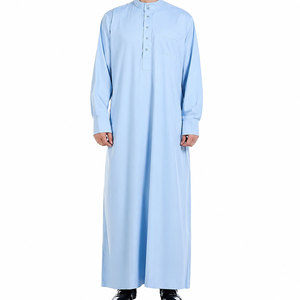 Robes musulmanes de qualité supérieure en tissu respirant pour le quotidien et la prière – Nouveau style traditionnel 2026 – Coupe confortable – Longue robe musulmane - Product Image 1