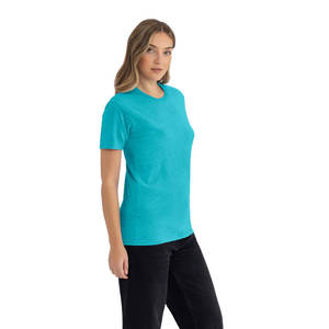 Camiseta CVC Premium Level 6210, Suave, Ecológica, de Secado Rápido, Tejido Jersey, Comodidad Duradera, Color Azul Bondi, 100% Algodón - Product Image 6