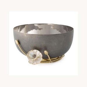 Elegant Metal Fruit Bowl Luxury Finish Stylish New Arrival Customized Serving Snacks Dates Bowl For Home Hotel Use - Product Image 1