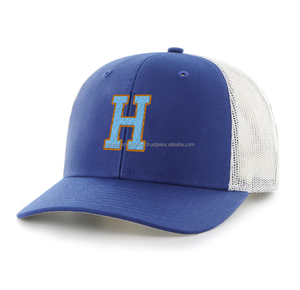 Trucker hat Bảng chữ cái 3D thêu logo lưới trở lại clastic đóng cửa cho người đàn ông phụ nữ thường hoạt động ngoài trời Việt Nam hat nhà sản xuất - Product Image 4