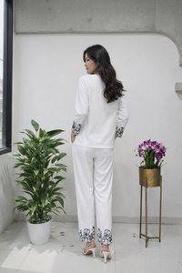 Collection haut de gamme de tenues coordonnées pour femmes à manches longues, pour le bureau et les soirées, disponibles à bas prix. - Product Image 3