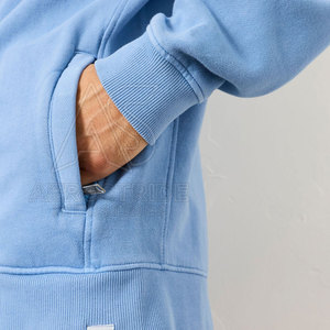Sweat-shirts d'hiver confortables 100% coton, légers, écologiques, en polaire avec poignets côtelés et doublure intérieure douce - Product Image 6