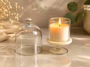 Premium Quality Glass <b>Cloche</b> Candle Holder Set <b>for</b> Wedding Decoration Event Styling Table Centerpieces Available <b>For</b> <b>Sale</b> - Product Image 1