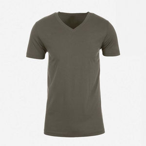 T-shirts pour hommes à col en V, qualité coton premium, manches courtes, vente en gros, design imprimé tendance pour hommes, t-shirts à col en V de marque pas chers - Product Image 3