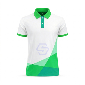 Polo de golf à manches courtes pour homme, haute performance, 100 % polyester, tissu respirant et à séchage rapide pour le sport et les occasions décontractées - Product Image 5