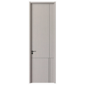 Puerta de PVC para Interiores, Moderna, Resistente a la Humedad y al Calor, de MDF Sólido, para Habitación Principal, Casa, Hotel, Villa, Venta al Por Mayor - Product Image 1