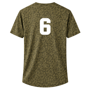 Camiseta Deportiva Personalizada con Diseño de Camuflaje para Jóvenes, Camiseta de Equipo con Camuflaje, Ropa Deportiva Cómoda y Elegante - Product Image 2