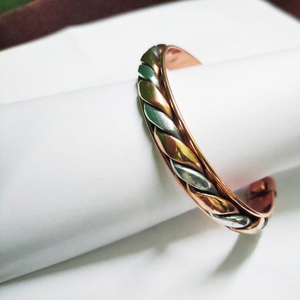 Best Selling Metal Copper Cuff Bangles <b>Boho</b> Ethnic Statement Fashion Jewelry For Women Party Wedding Festival Daily Wear Gift - Product Image 6