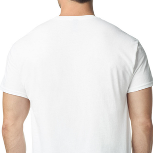 Camiseta Blanca de Algodón Ligero para Hombre, Camiseta Casual de Manga Corta, Suave y Transpirable, Cuello Redondo Básico y Cómodo para Uso Diario - Product Image 4
