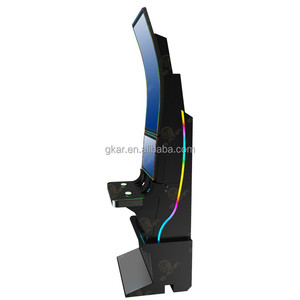 2025 mới nhất Arcade kỹ năng máy 24 inch + 43 inch màn hình cong kim loại đa 5 trong 1 xem trước tủ trò chơi - Product Image 1