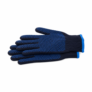 Guantes de PVC con puntos, hechos con tela resistente y agarre fiable para manipulación, ensamblaje, jardinería, trabajo en almacenes y uso general - Product Image 6