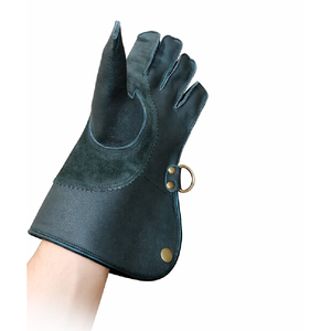 Guantes de Cetrería Personalizados OEM ODM de Alta Calidad, Fabricados en Cuero Reforzado para Protección - Product Image 1