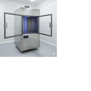 Nuevo Equipo de Limpieza de Aire con Caja de Paso Dinámica Automática de Acero Inoxidable, Filtración HEPA y Puerta Interconectable para Laboratorio e Industria - Product Image 2