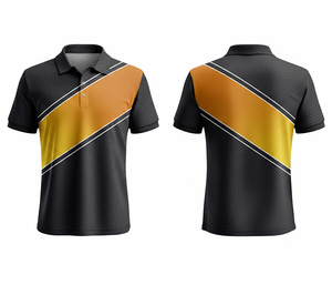 Polyester Sublimation Polo Shirt Comfortable and Breathable Durable Stitching for Men Women Youth Quick-Dry Dry-Fit Active Polo - Product Image 4