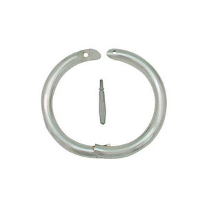 Anneau de retenue en acier inoxydable pour bovins, outil vétérinaire réutilisable pour le maniement des animaux de ferme et de ranch - Product Image 1