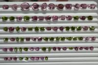 Pierres précieuses naturelles de haute qualité B U GEMS, tourmaline multi-facettes taille coussin, 2-4 carats, origine Afrique, lot en gros pour la mode