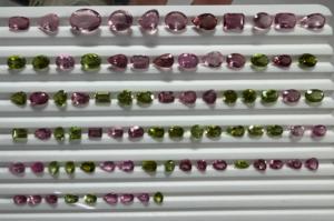 Pierres précieuses naturelles de haute qualité B U GEMS, tourmaline multi-facettes taille coussin, 2-4 carats, origine Afrique, lot en gros pour la mode - Product Image 4