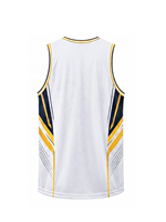 Jersey Olahraga Basket Bolak-Balik Penyerap Keringat Terlaris, Dapat Dipersonalisasi, Dua Sisi, untuk Remaja dan Dewasa