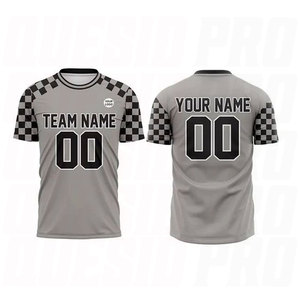 เสื้อฟุตบอลแบบขายส่งสั่งทำได้ ออกแบบลายพื้นหลัง ปักโลโก้ ทีมสโมสร เสื้อฟุตบอลเยาวชน - Product Image 2
