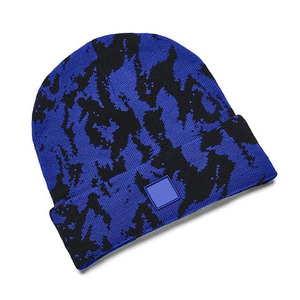 Gorros de Invierno, Tejidos, Suaves, de Lana/Algodón, Transpirables, Impermeables, con Diseño Jacquard, Casuales, para Exteriores, Ajustables, Cálidos y Cómodos para Uso Diario - Product Image 1